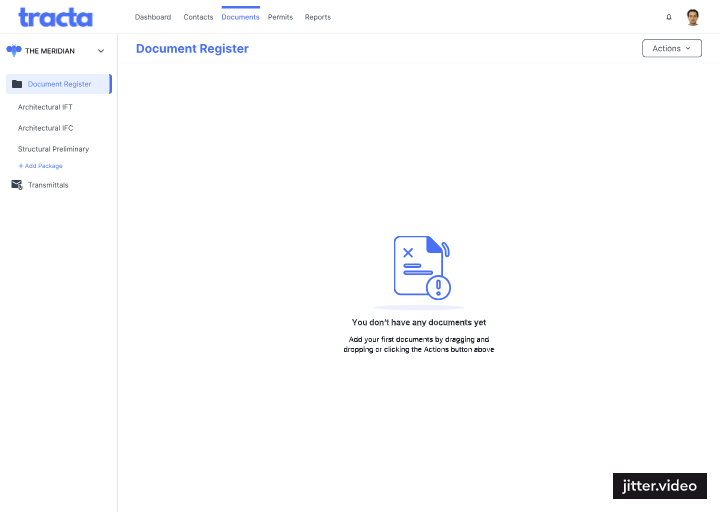 Animated Tracta product walkthrough